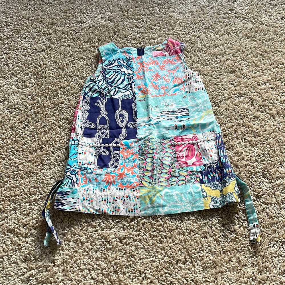 Girls Little Lilly Classic Shift Dress